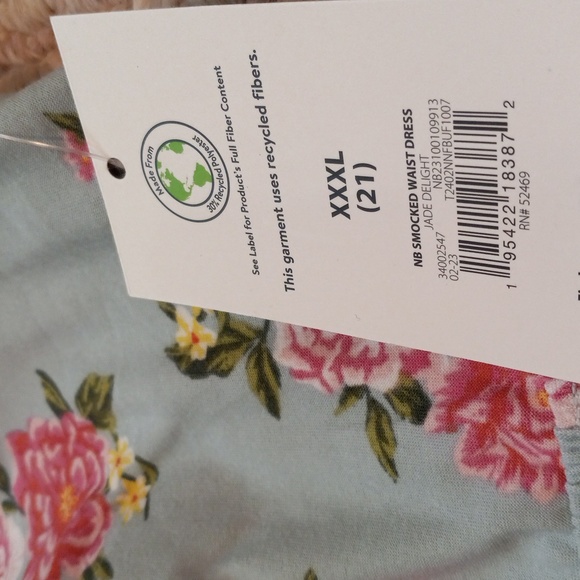 Tropical Sunny Coachella Party Floral Beach Short Dress Plus Size Smocked Waist - Picture 10 of 17